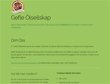 Tablet Screenshot of gefleolsellskap.com